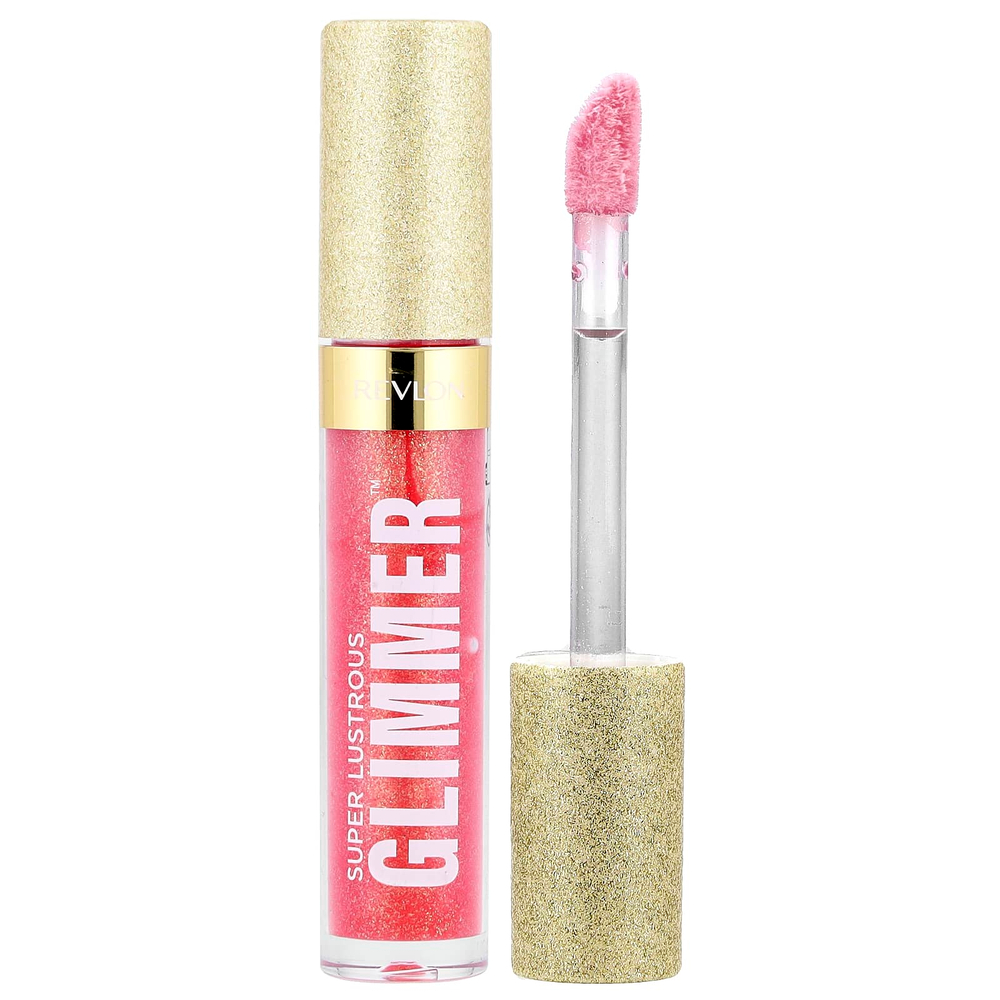 Revlon, Super Lustrous Glumber™, блеск для губ, оттенок 007 Haute Honey, 3,8 мл (0,13 жидк. унции)