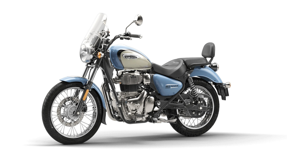 Royal Enfield Meteor 350 Aurora Blue 2024