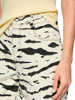 Джинсы из хлопка