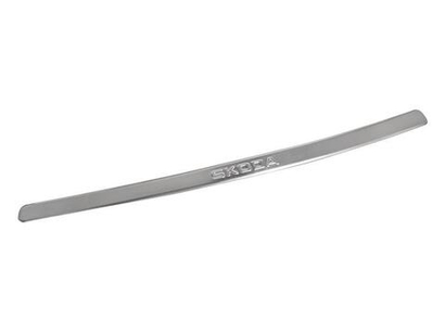 *Накладка бампера декоративная Skoda Octavia 2008-2013 (нерж. сталь) Dollex