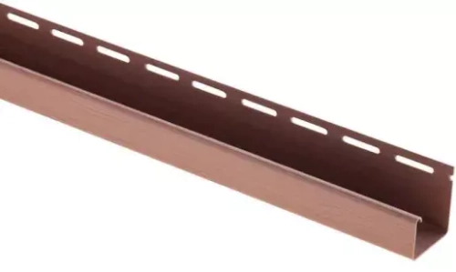 J-профиль Альта-Профиль Т15 Премиум Красно-коричневый 3000 мм