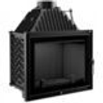 Каминная топка Kratki Oliwia/L/BS (угловое стекло слева) чугун