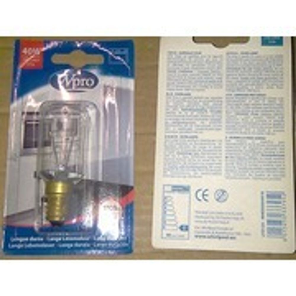 Лампа духового шкафа (40W, E14) - 300 град - 484000000978