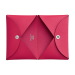Картхолдеры и кошельки HERMES Calvi Madame I6 Rose Extreme, H078309CKI6