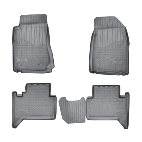 Ковры в салон Norplast/Unidec для Chevrolet Trail Blazer в кузове GM 800 (2012-), Черный, 5 мест, арт.NPA01-C12-780