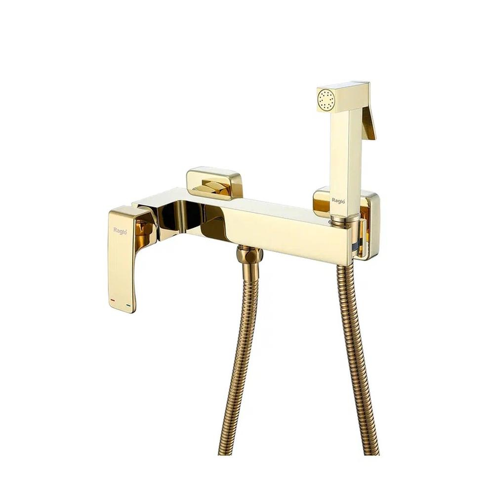 Гигиенический душ со смесителем Raglo R01.51.23, золото