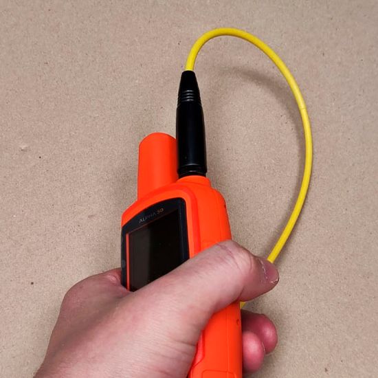 Антенна гибкая для Garmin Alpha 10 / 50 / 100 / 200 / 300 и Garmin Astro 220 / 320 / 430 / 900 (Желтый)