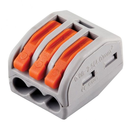 Клемма Feron соединительная 3-проводная 222-413 32397