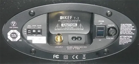 KEF T2 Black