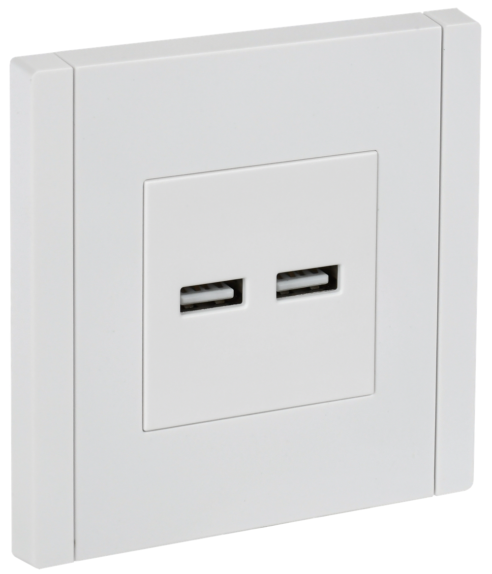 FORTE&PIANO Розетка USB A+A 3,1А FP249 белый IEK