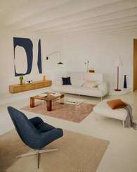 Напольный светильник Navat с терракотовым металлическим основанием