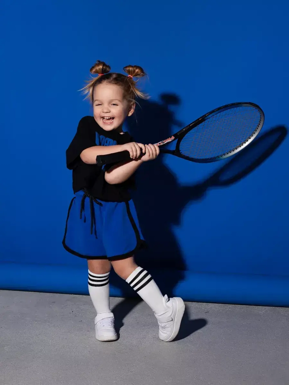 Костюм для девочки летний спортивный футболка и шорты