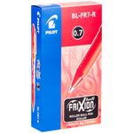 Ручка гелевая стираемая Pilot "Frixion" красная, 0,7мм, 1шт