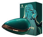 Зеленый мембранный клиторальный стимулятор K-King (Цвет: зеленый)