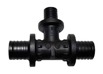 Тройник редукционный (переходной) надвижной пластиковый Rehau (Рехау) 25х16х25