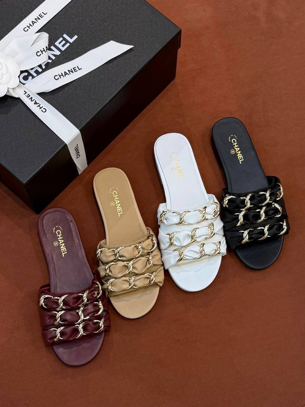 Шлепанцы Chanel