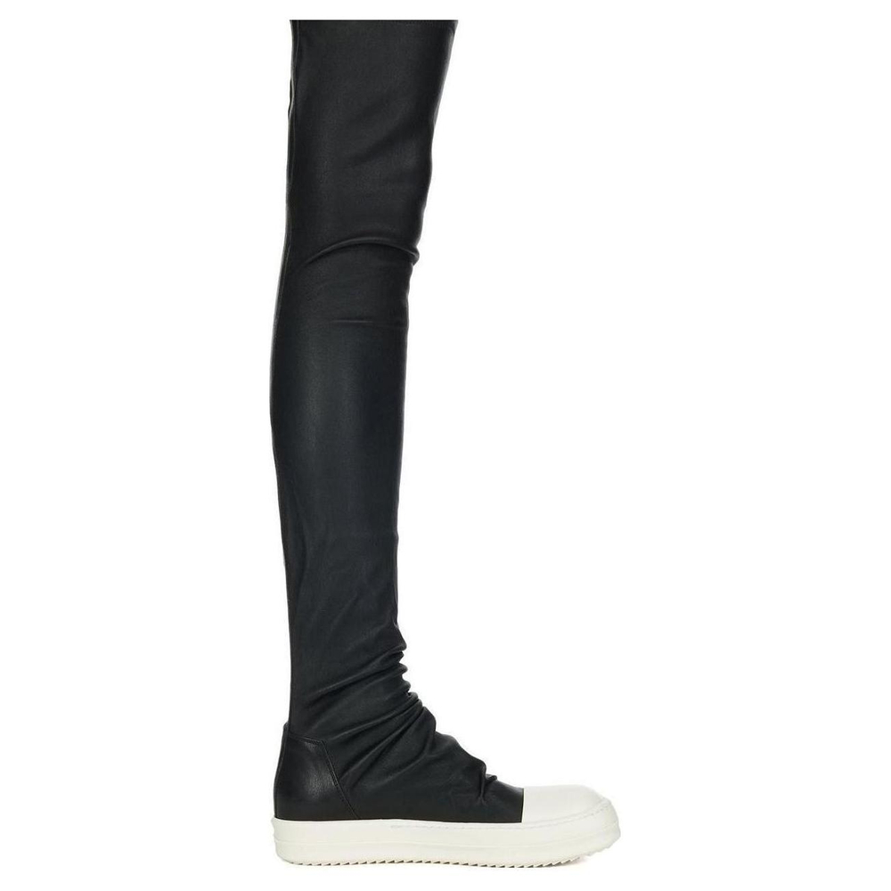 RICK OWENS Thigh-high Leather Boots