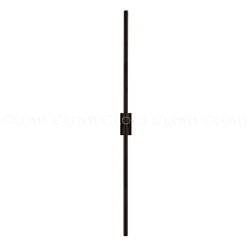Бра Cloyd LINEAS-B W1 / выс. 100 см- 4000K - черный матовый (арт.20458)