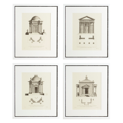 Постер Prints Architecture set of 4 арт.105679