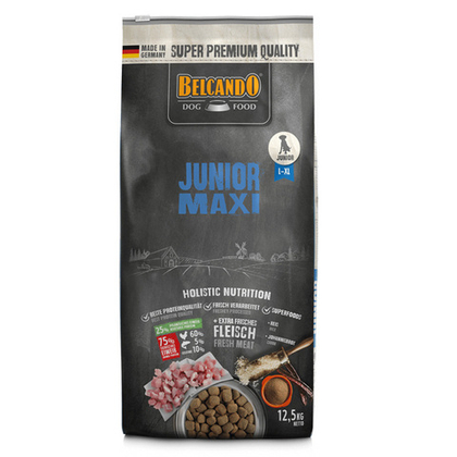 BELCANDO Junior Maxi/Белькандо Джуниор Макси Сухой корм для щенков крупных пород, 22,5 кг