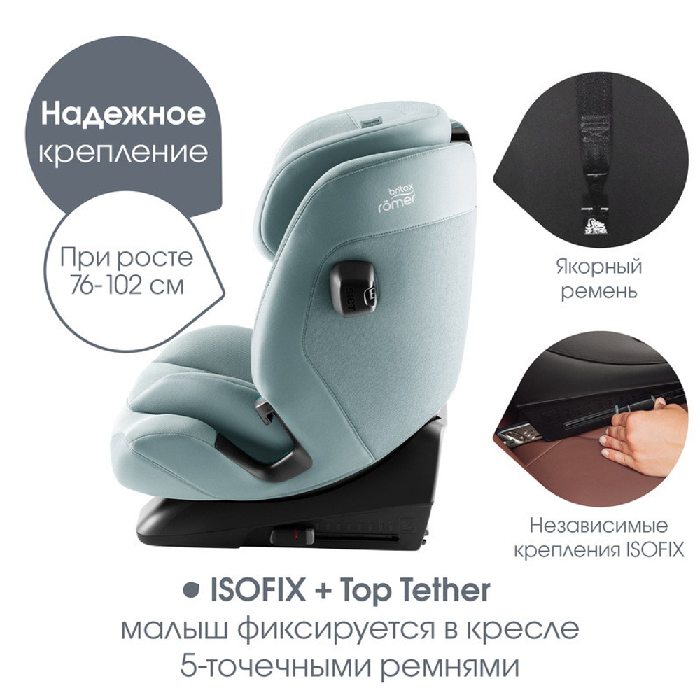Детское автокресло Britax Roemer Advansafix Pro Style Harbor Blue