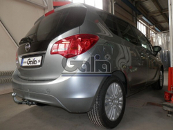 Фаркоп оцинкованный Galia O064C для Opel Meriva 2010-(паспорт и сертификат в комплекте)(без электрики)