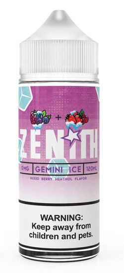 Жидкость Zenith (120 мл, 3 мг) Gemini On Ice
