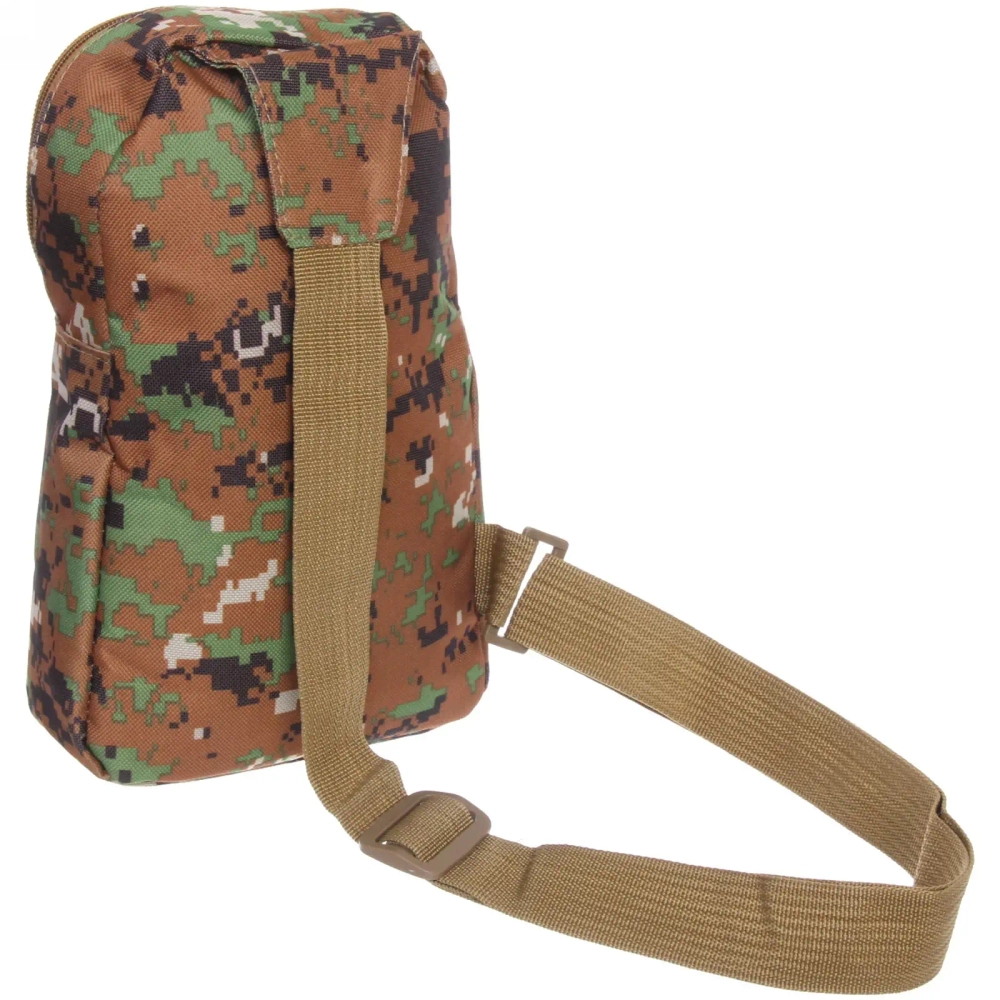 Сумка мужская «Cross Body», 4 кармана, цвет хаки, 28*17*6см