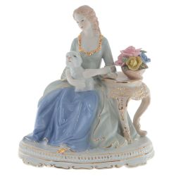 GAEM Фигурка декоративная "Девушка", L21 W15 H23 см