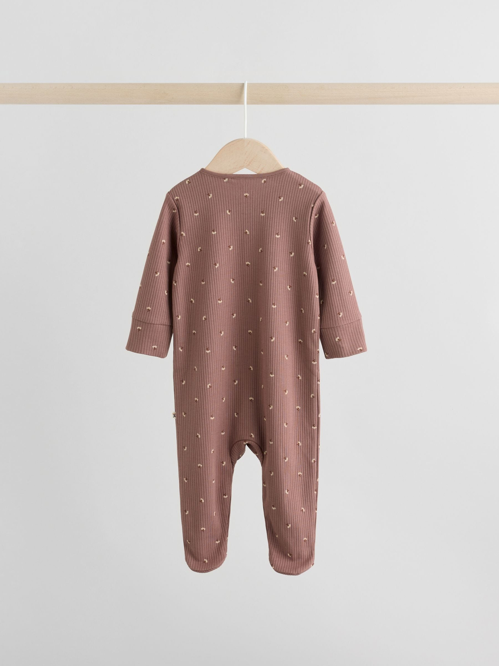 Комбинезон / Cлип для малышей Next F35-903, 3 шт., Коричневый, Бежевый