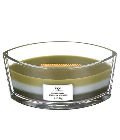 Горная тропа, ароматическая свеча эллипс, WoodWick