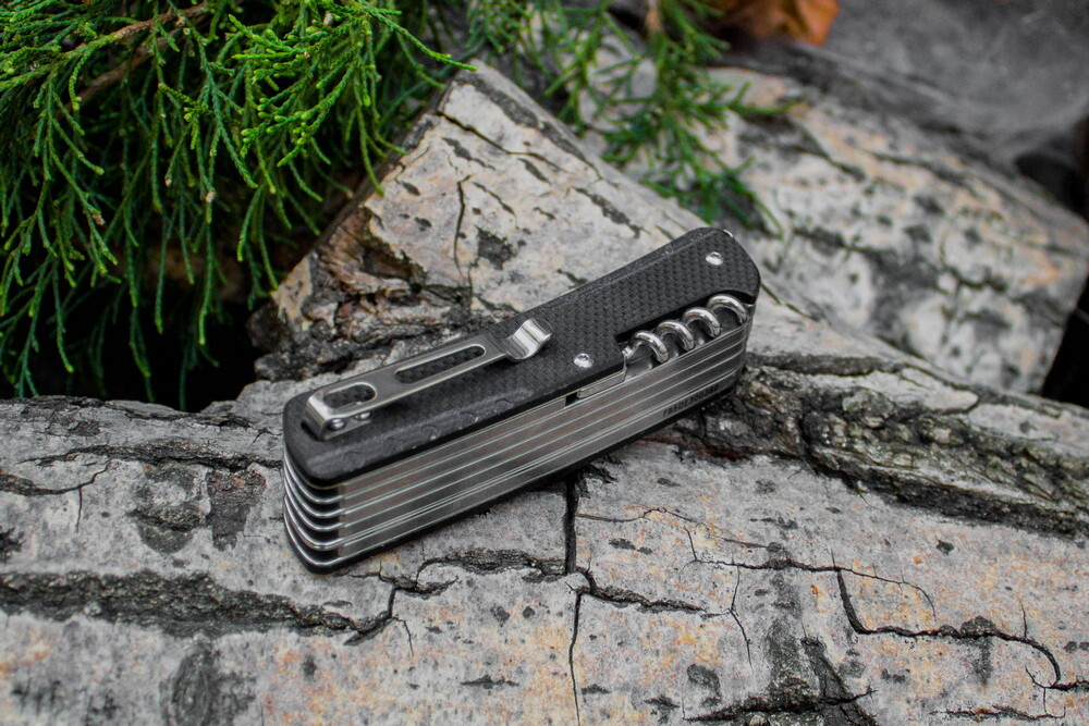 Мультифукциональный нож Ruike L51-N коричневый