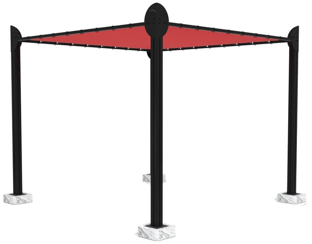 Навес квадратный Theumbrela Semsiye Evi Butterfly Classic