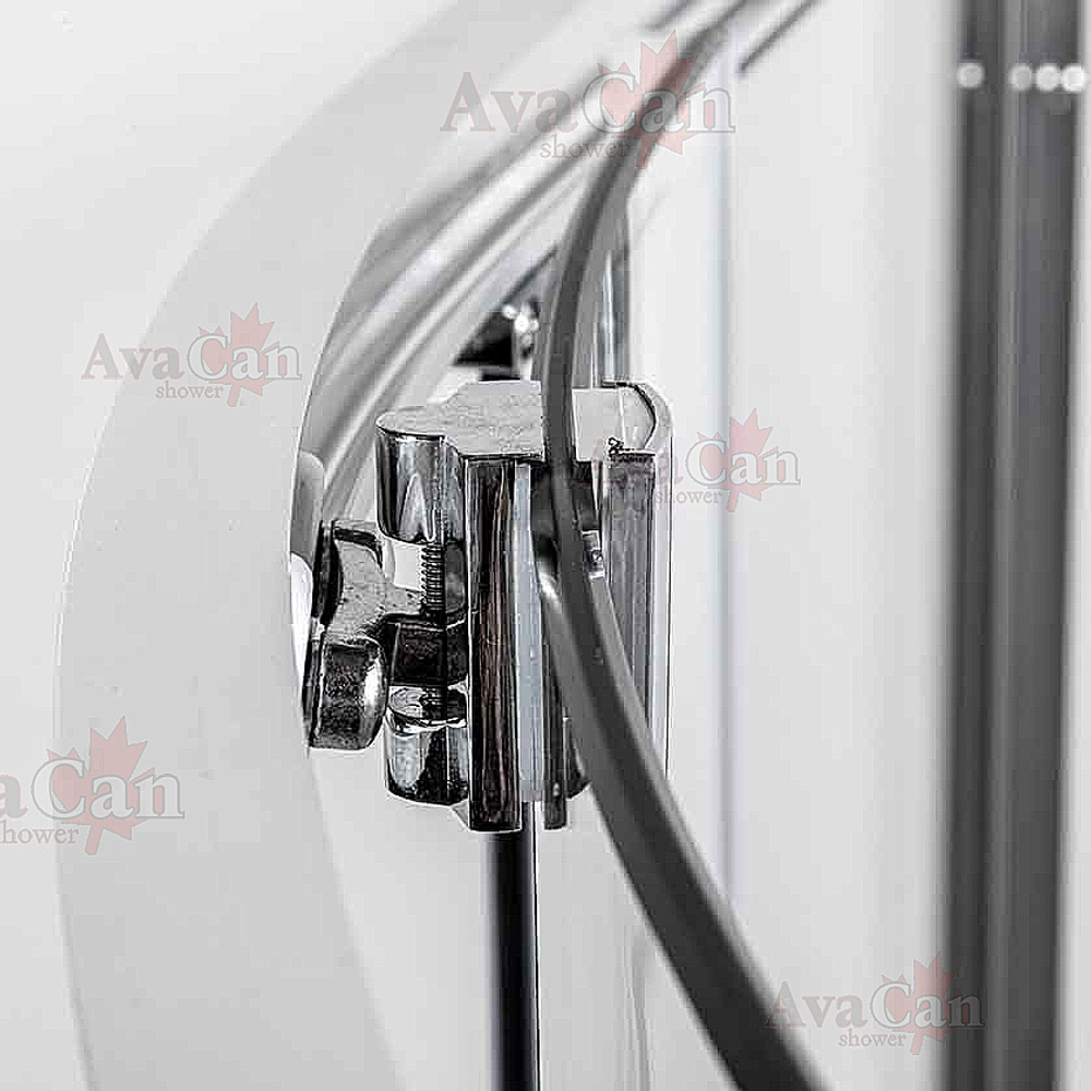Душевой уголок AvaCan HC 120 MT 120х120 профиль хром/стекло матовое