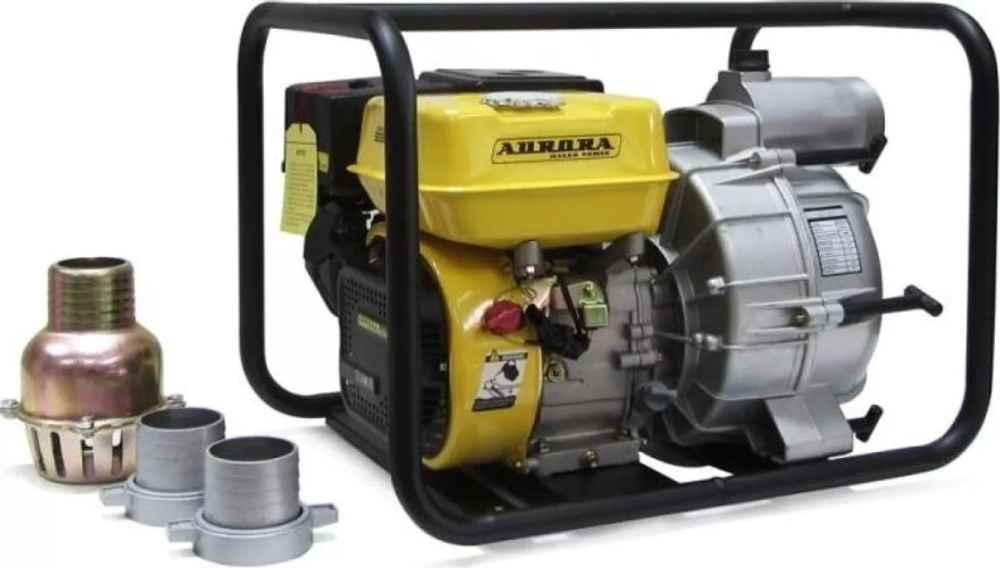 Мотопомпа бензиновая AURORA АМР 80 D для грязной воды 11 603