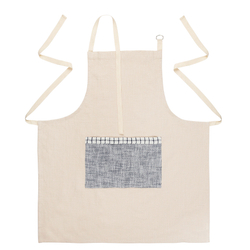 Фартук из хлопка 70х80см Tkano Essential синий