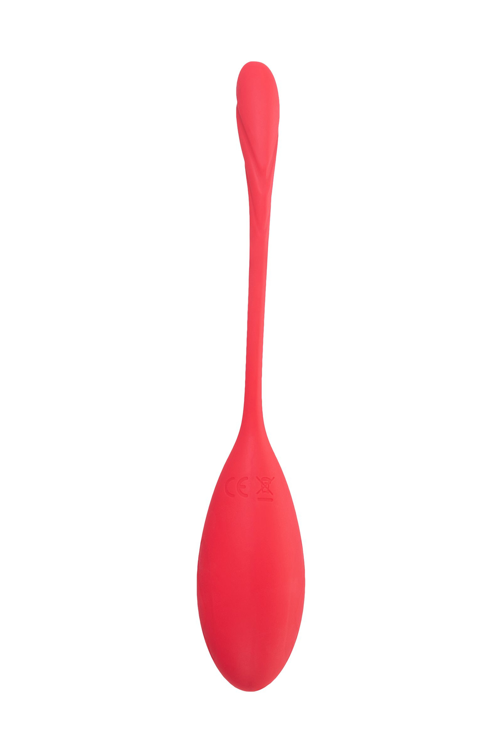 Виброяйцо Levett Alina, силикон, красное, 18 см