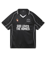 Мужская Футболка God Loves The Homies