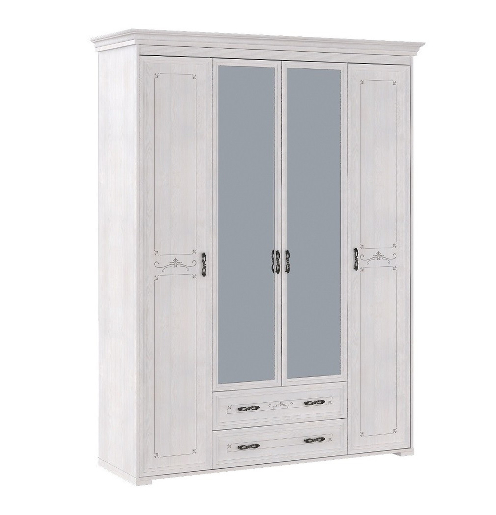 Шкаф для платья и белья Афродита 02  без карниза