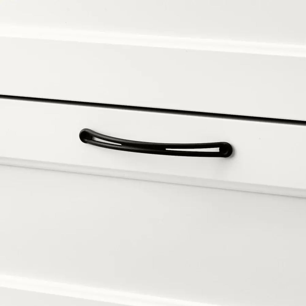 Комод с 6 ящиками - IKEA SONGESAND/СОНГЕСАНД ИКЕА, 50х81х161 см, белый