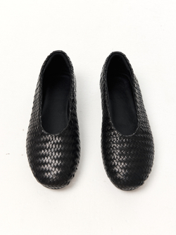 Балетки woven leather