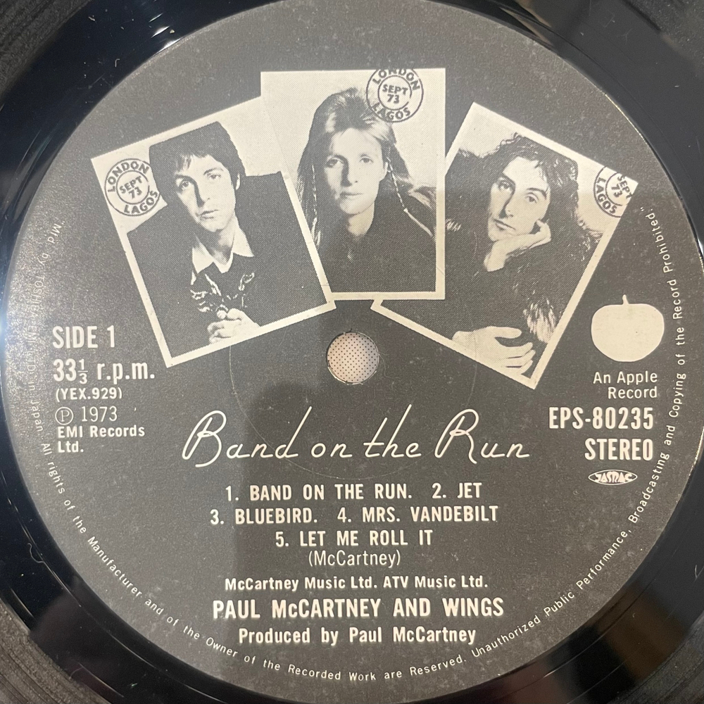 Виниловая пластинка Paul McCartney And Wings ‎– Band On The Run LP