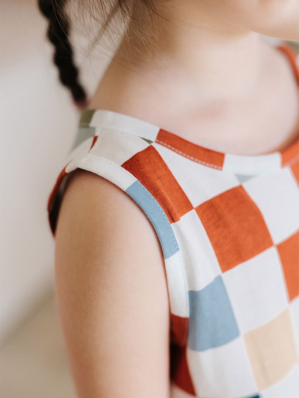 Платье без рукавов Mjölk Шахматы