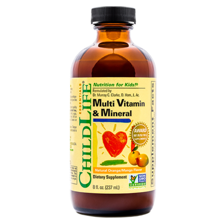 ChildLife, Мультивитамины и минералы, Multi Vitamin & Mineral, 237 мл