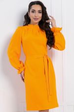 Платье Яркий акцент (апельсиновое) П12960-36М LT Collection