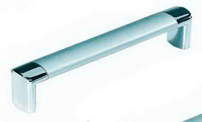 Ручка мебельная скобка EDSON 2025 128 мм ALUMINIUM /27