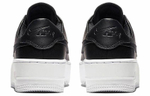 Кроссовки Nike Air Force 1 Low Sage Low Triple Black White (W) (Женская размерная сетка)