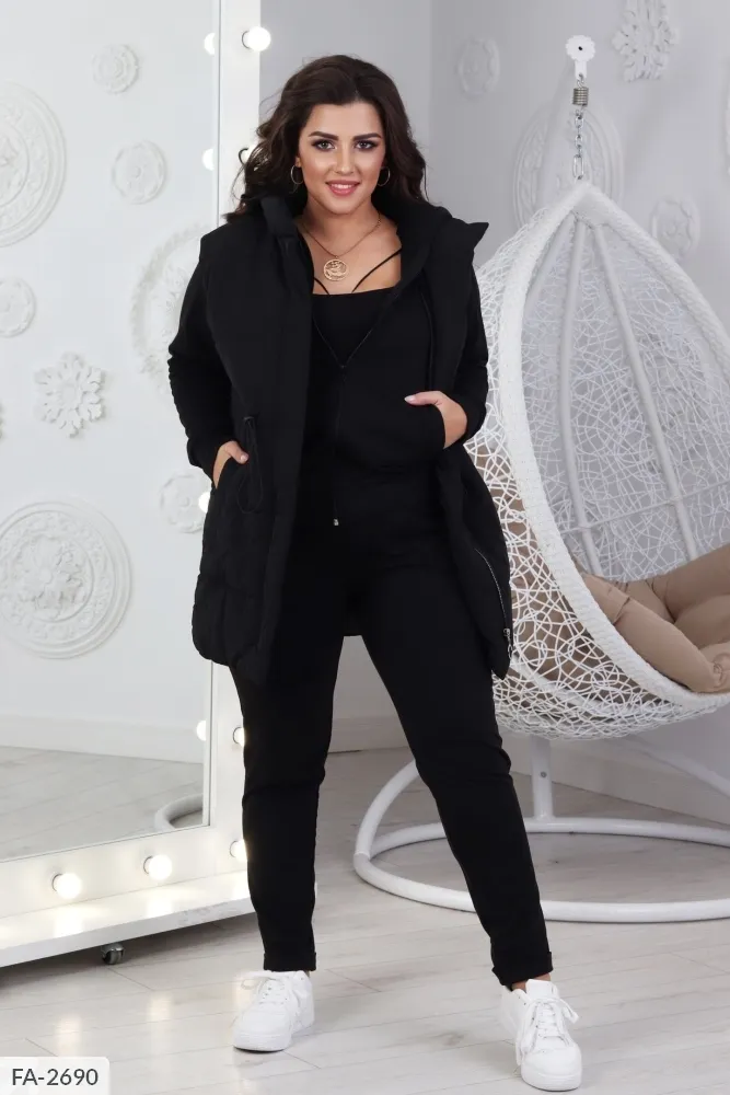 Тройка EY-7390 Фабрика Моды