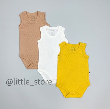 Боди-маечки ажурные (Цитрус, Молочный, Латте)