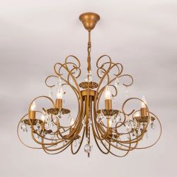 Citilux Марлен CL411181 Люстра подвесная Кофейная